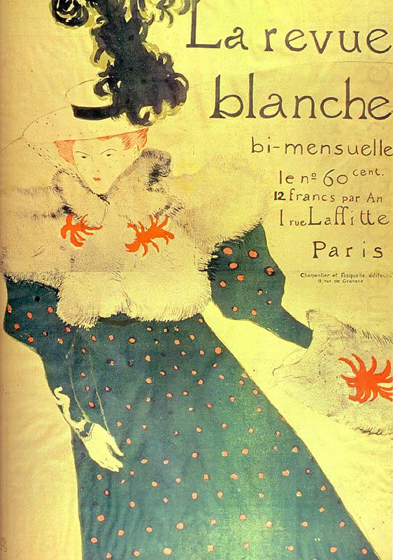  Henri  Toulouse-Lautrec La Revue Blanche china oil painting image